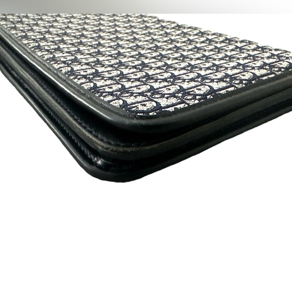 RARE Authentic Vintage Christian Dior  Canvas Checkbook Cover - Picture 8 of 9